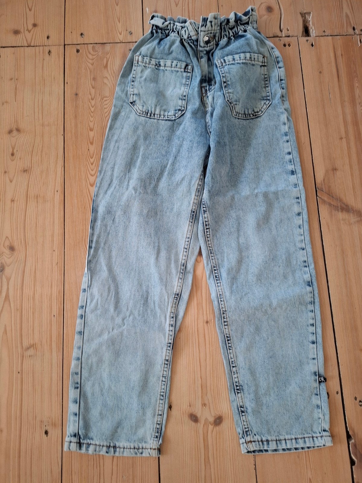 Spijkerbroek CarlijnQ maat 146/152, Broek, Gebruikt, Meisje, Ophalen of Verzenden