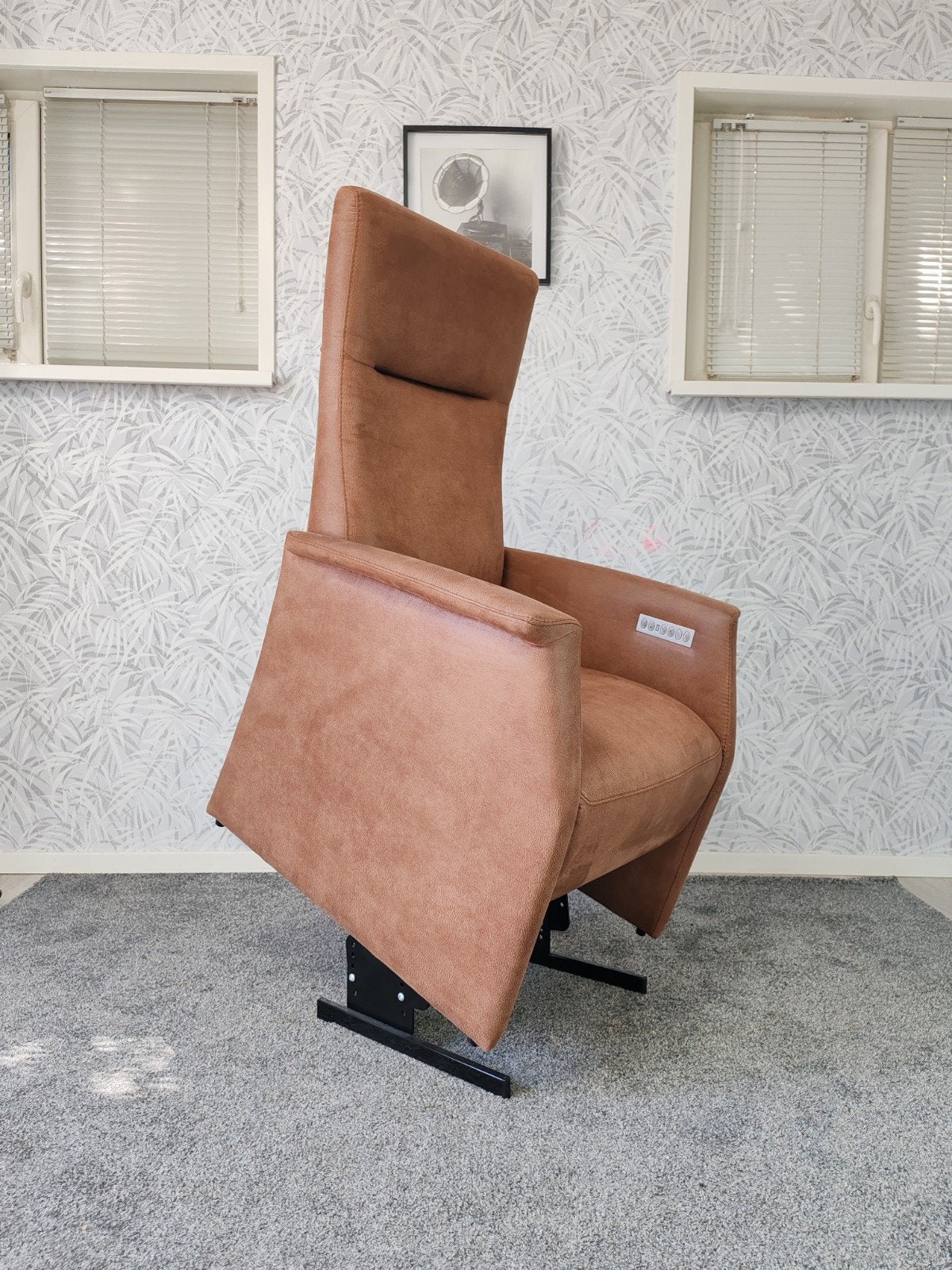 Prominent Toscana zeer luxe sta op stoel op accu, Prominent, Niet van toepassing, Minder dan 75 cm, Leer