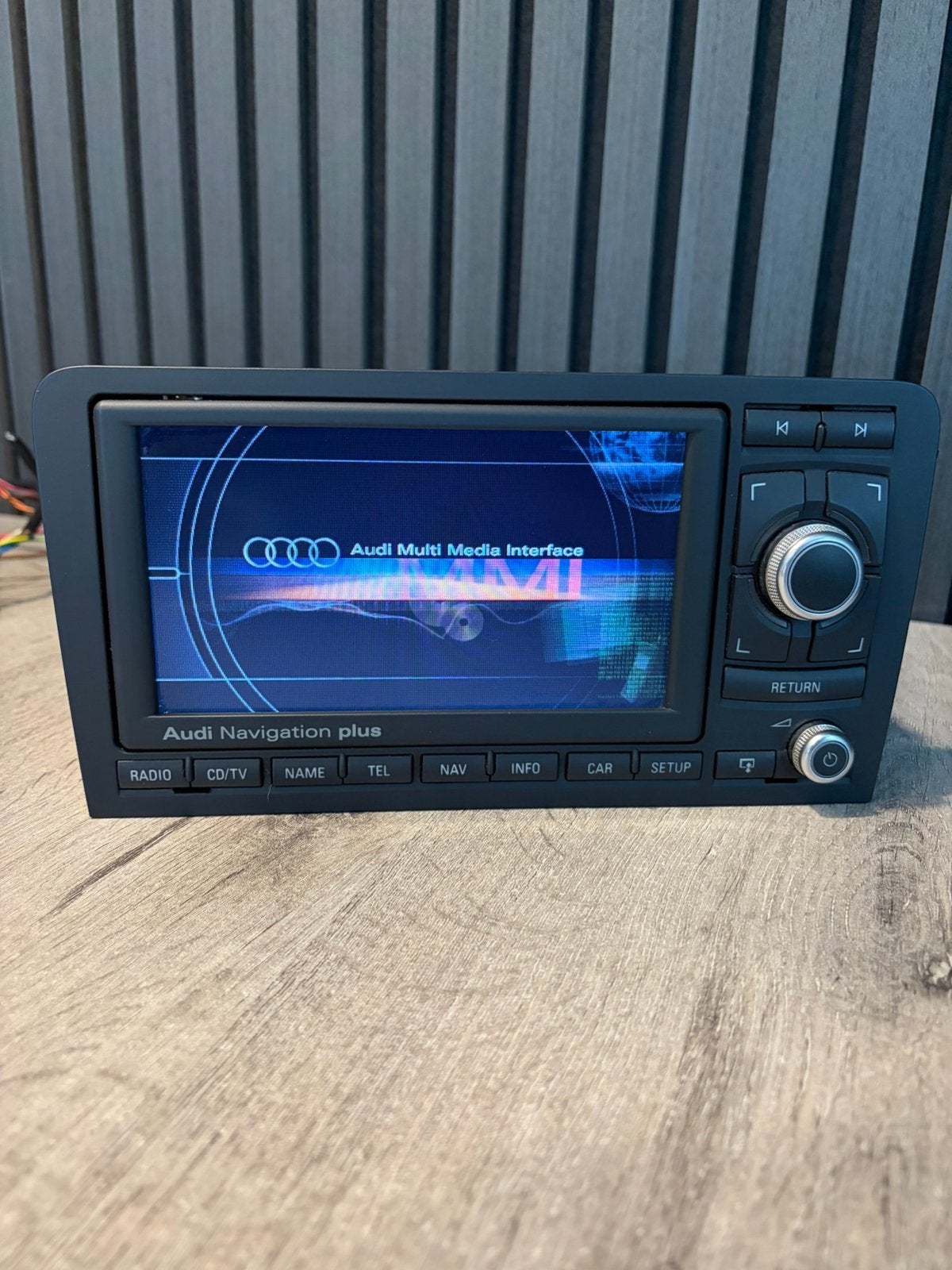 Navigatiie RNS-E Radio AUDI A3 S3 RS3 8P 8P0035192 SX, Ophalen of Verzenden, Zo goed als nieuw