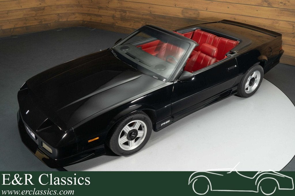 Chevrolet Camaro RS Cabriolet | 1991, Automaat, Achterwielaandrijving, 5000 cc, 4 stoelen