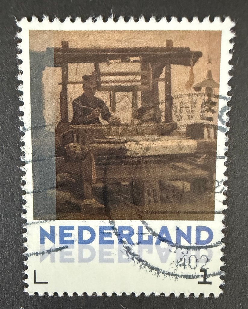 Vincent van Gogh 25, Ophalen of Verzenden, Na 1940, Gestempeld