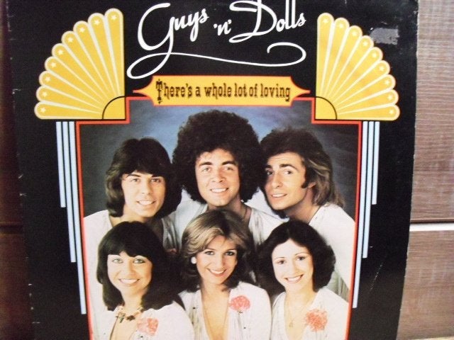 Guys`N`Dolls "There`s A Whole Lot Of Loving" LP, LP, Gebruikt, Pop, Ophalen of Verzenden