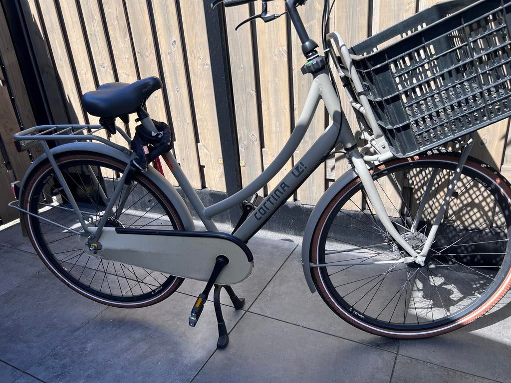 Cortina U4 Transportfiets - Zo goed als nieuw, Terugtraprem, 53 tot 56 cm, Versnellingen, Zo goed als nieuw