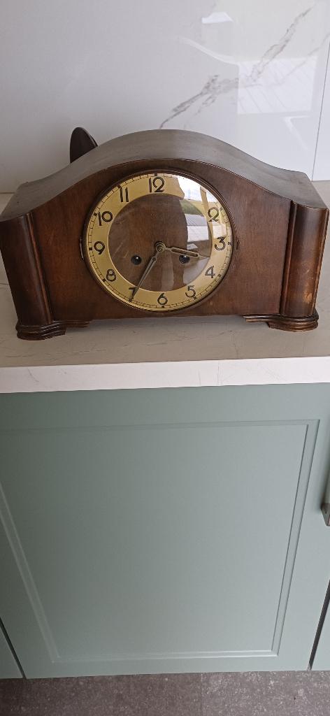 Antieke pendule / schouwklok, Ophalen