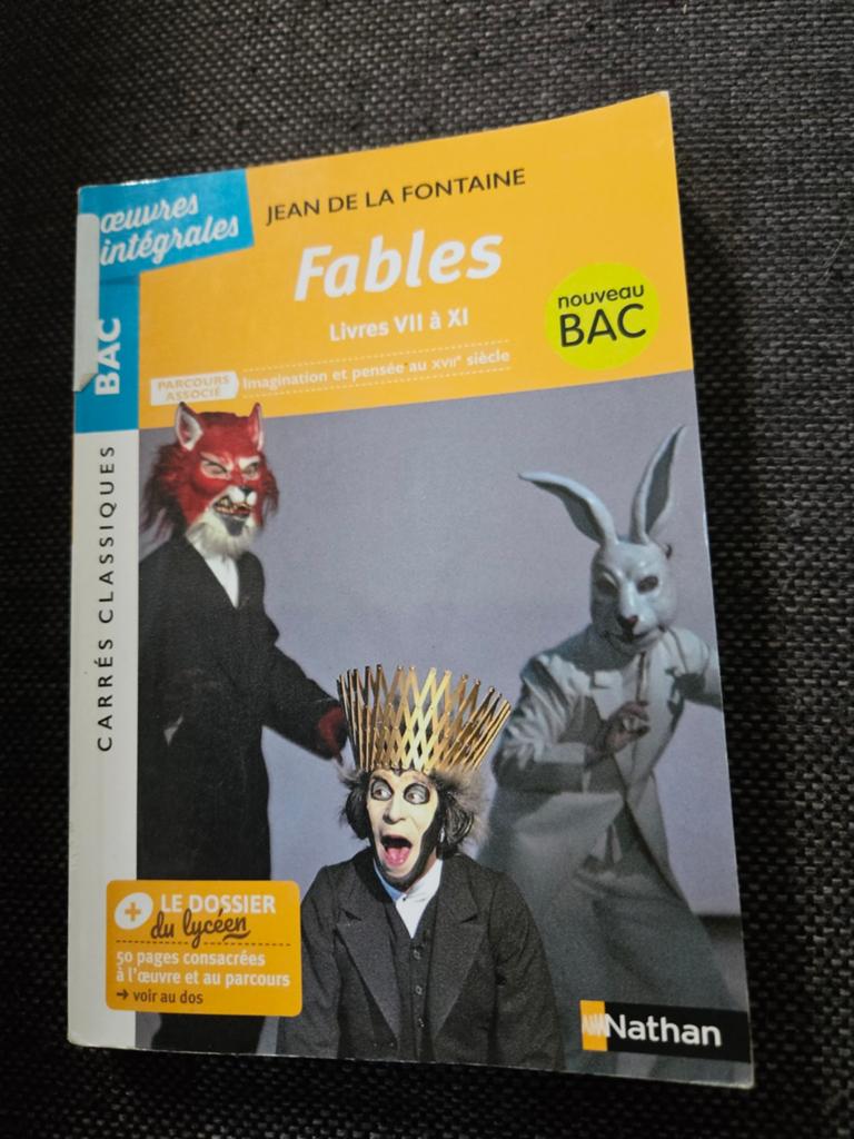 Jean de La Fontaine - Fables (Livres VII à XI), Jean de La Fontaine, Ophalen of Verzenden, Zo goed als nieuw, Alpha