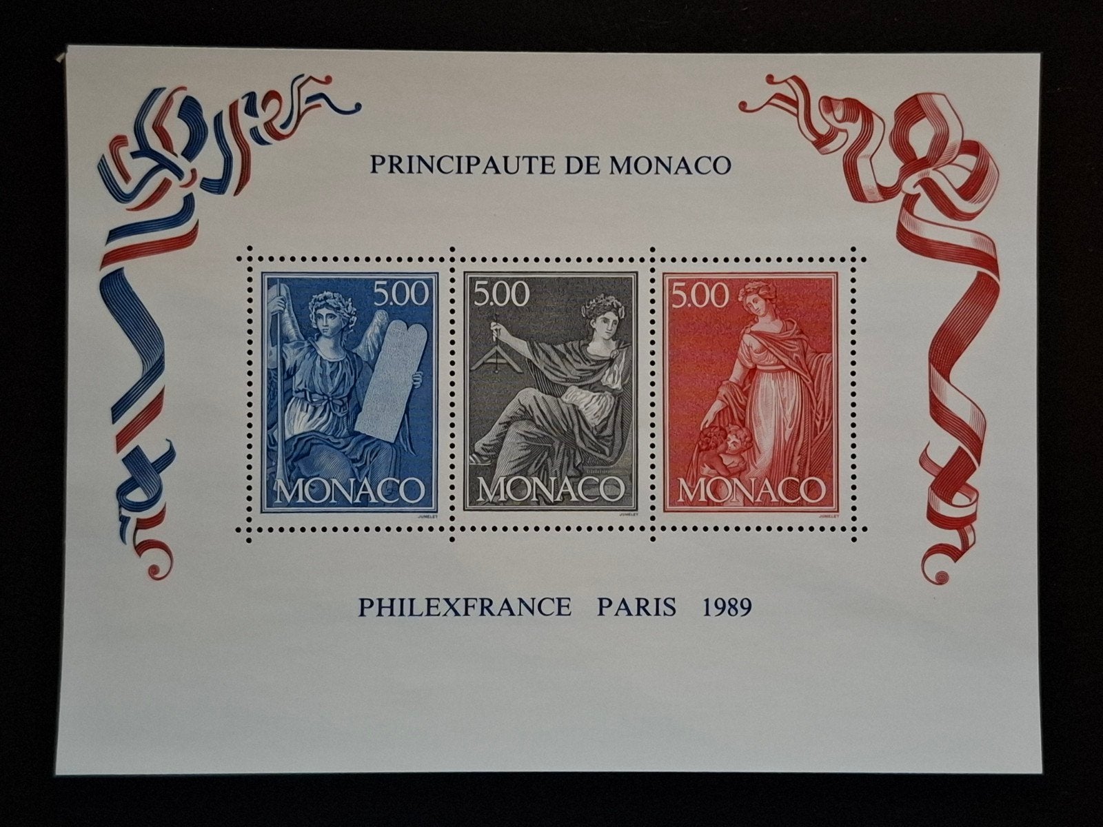 Monaco 1989 Philexfrance'89, Ophalen of Verzenden, Monaco, Postfris