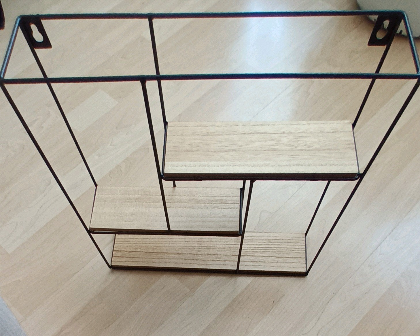 Wandrek zwart 37x8.5x37hoog, Huis en Inrichting, Ophalen, Zo goed als nieuw