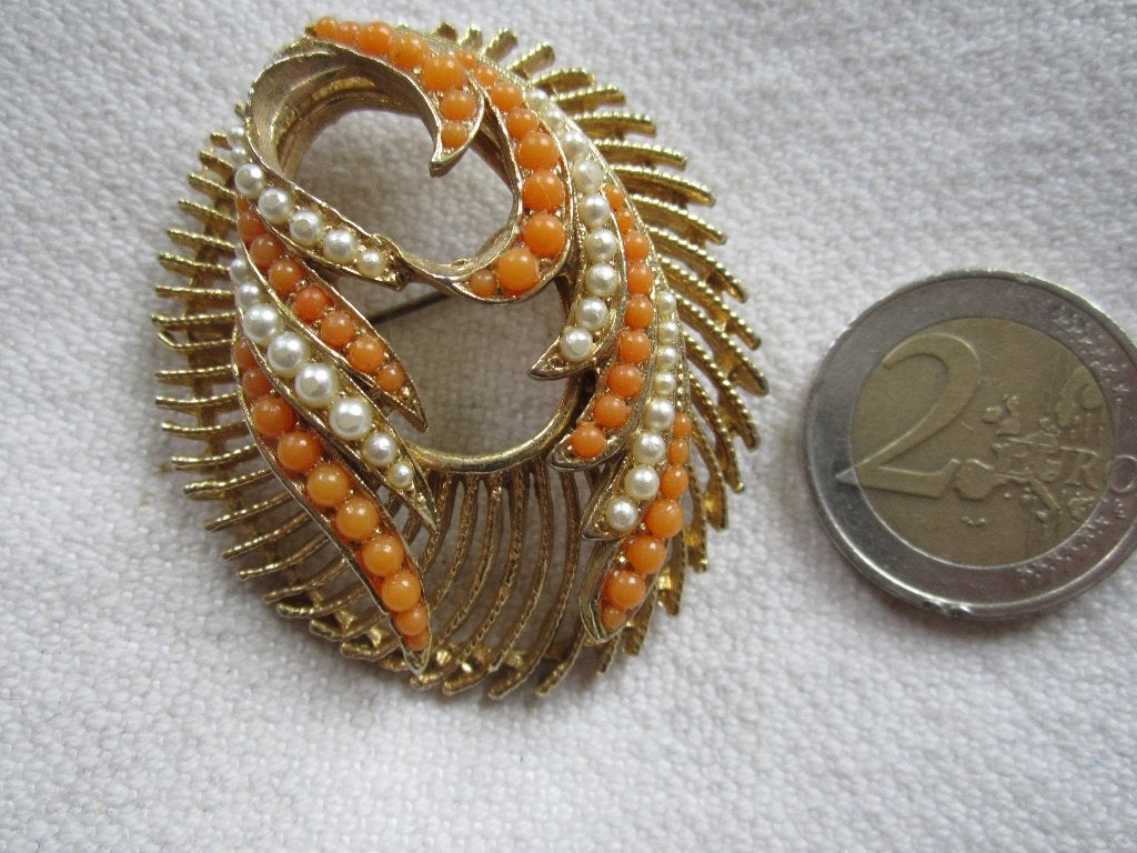 38.   Schitterende oude broche,, Ophalen, Overige materialen, Broche