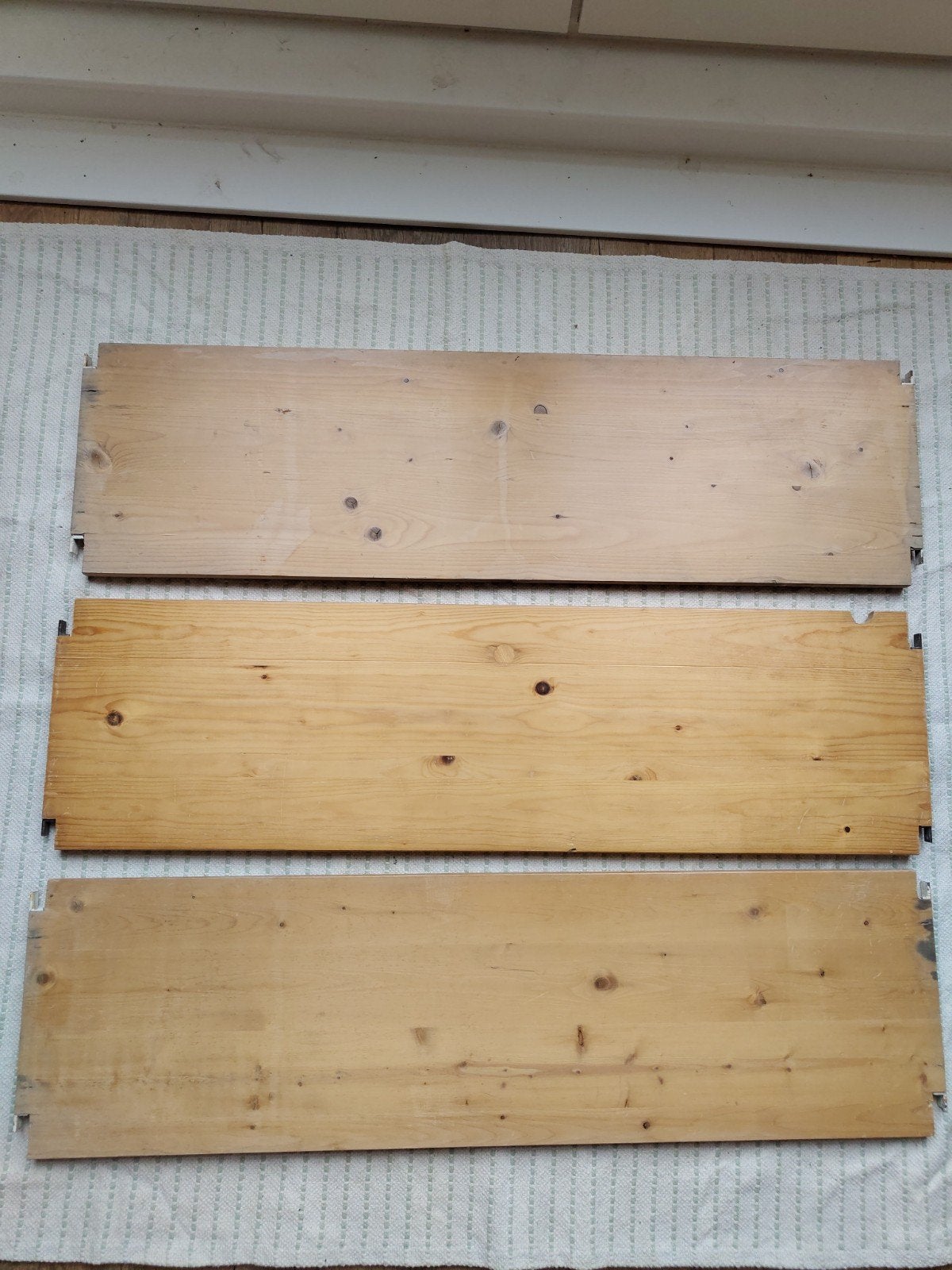 Lundia onderdelen staander en drie planken, Minder dan 25 mm, Ophalen of Verzenden, Plank, Minder dan 200 cm
