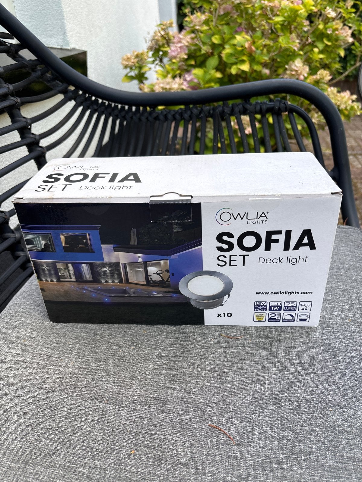 Owlia Sofia Deck Light Set - 10 LED Inbouwspots, Ophalen, Overige materialen, Minder dan 50 watt, Nieuw