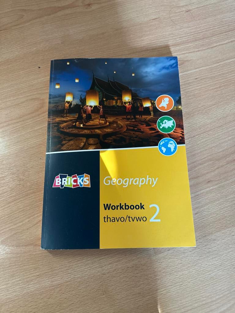 Bricks Geography Workbook 2 Thavo/Tvwo Nieuw, Ophalen of Verzenden, Gamma, Nieuw, MBO