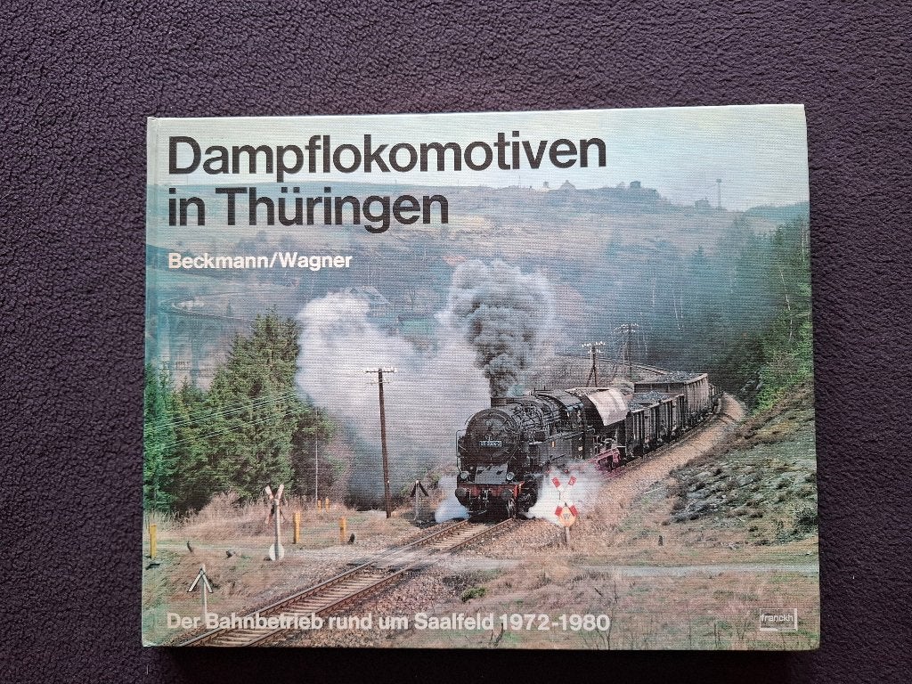 Dampflokomotiven in Thüringen: Beckmann, Ophalen of Verzenden, Zo goed als nieuw, Trein, Boek of Tijdschrift