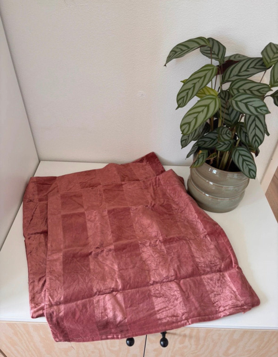 Kussen hoezen, Huis en Inrichting, Ophalen of Verzenden, Zo goed als nieuw, Roze, Vierkant