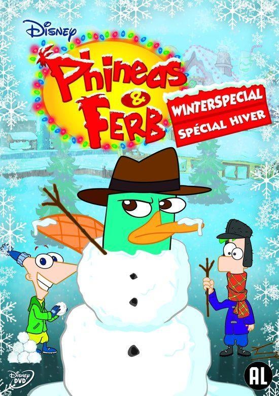 Phineas & Ferb Winter Special (Walt Disney), Cd's en Dvd's, Tekenfilm, Ophalen of Verzenden, Zo goed als nieuw, Alle leeftijden