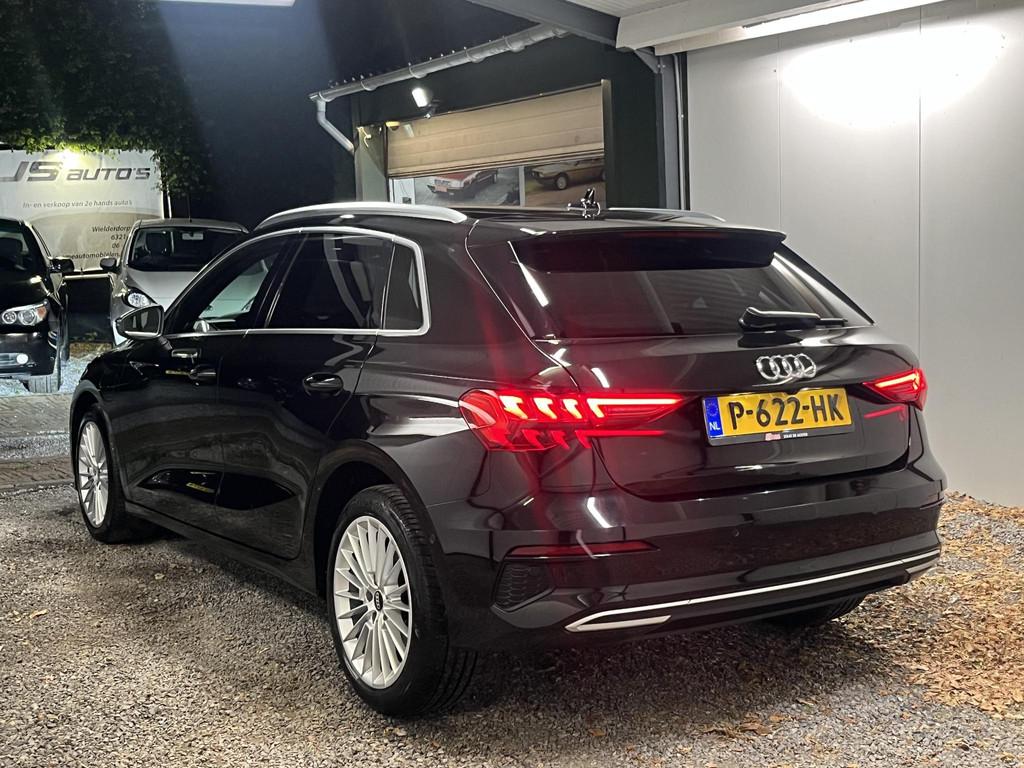 Audi A3 Sportback 40 TFSI e Business ed. 204pk 2021 VIRTUAL, Stof, Gebruikt, 4 cilinders, 1535 kg