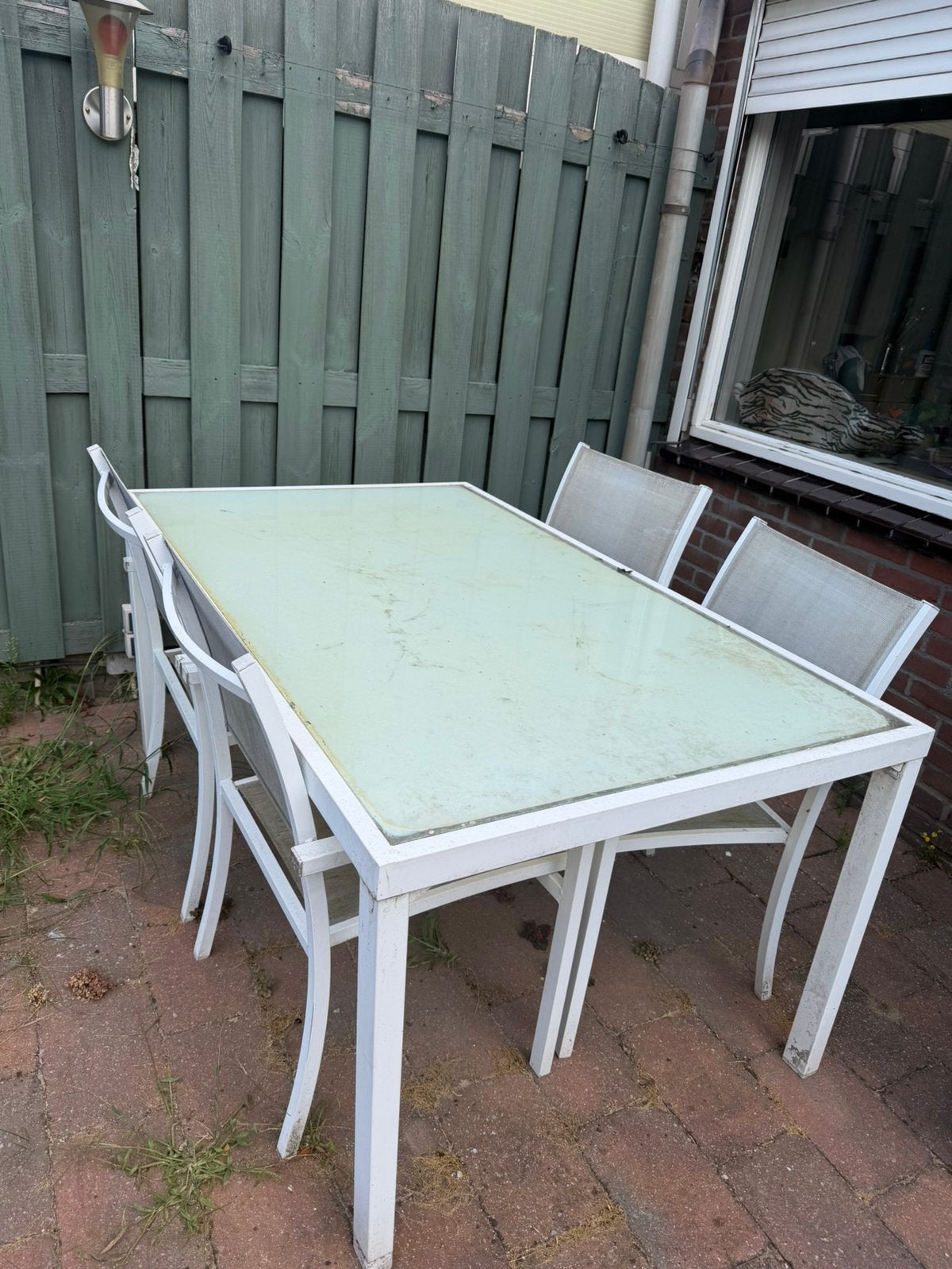 Tuinset, Ophalen, Gebruikt