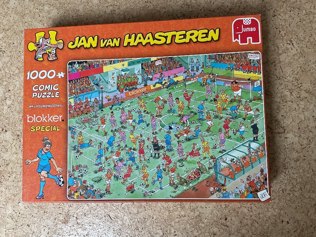 Legpuzzel, Ophalen, 500 t/m 1500 stukjes, Zo goed als nieuw, Legpuzzel