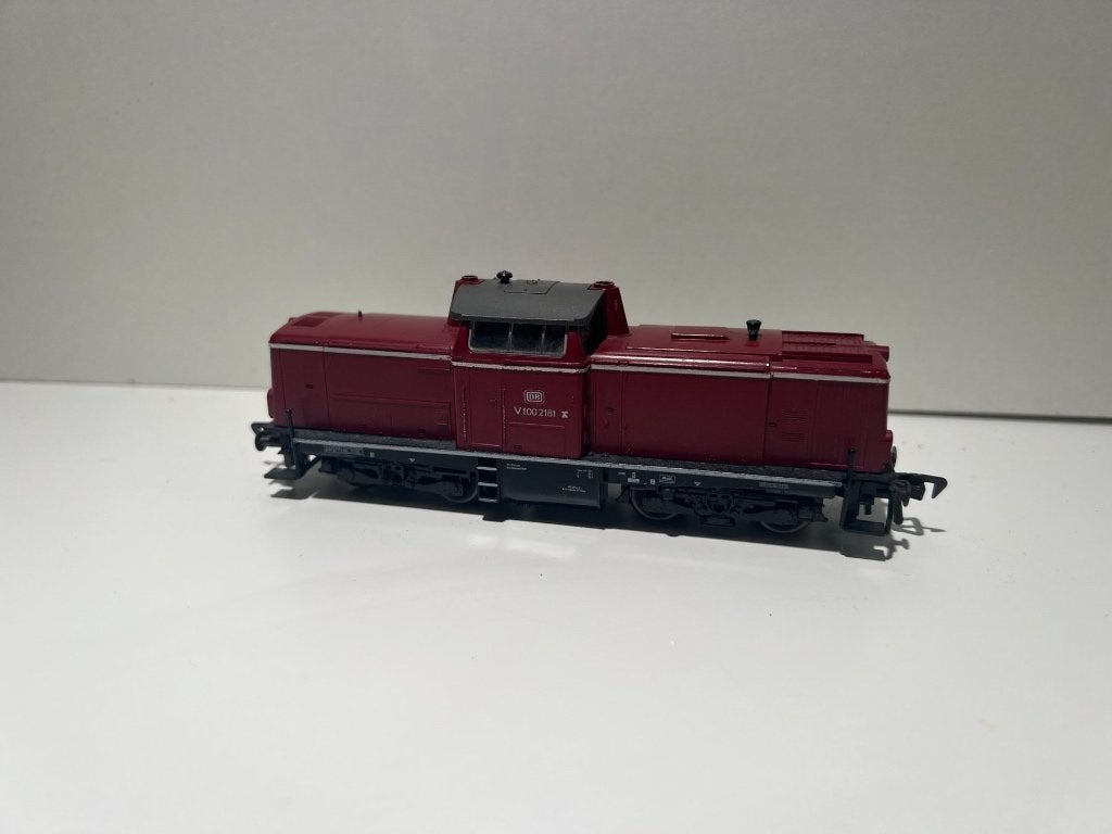 Fleischmann H0 - 4230 - Diesellocomotief (1) - BR V100 - DB, Gebruikt, Fleischmann, Ophalen of Verzenden, Analoog