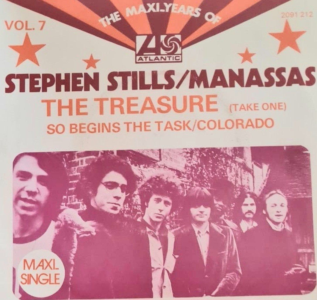 STEPHEN STILLS/ MANASSAS  - THE TRESURE, Ophalen of Verzenden, Gebruikt