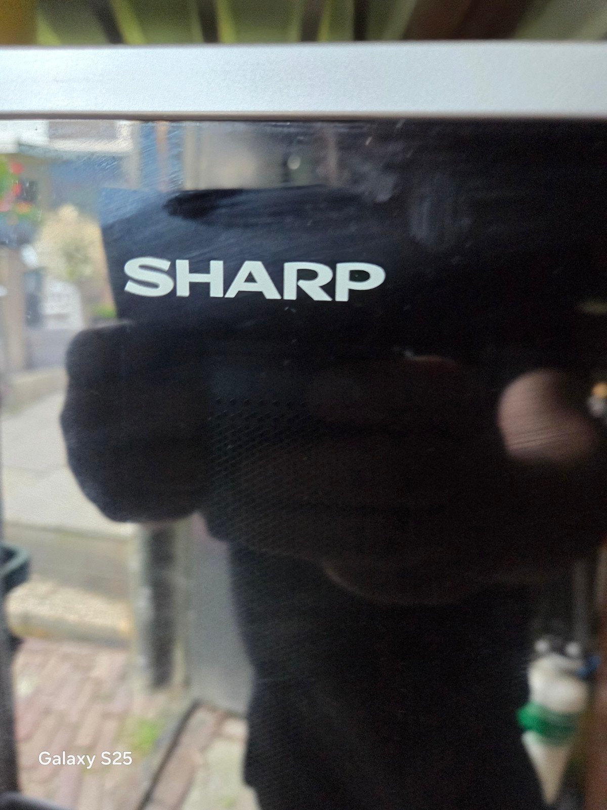 Sharp Combimagnetron met Grill en Hete Lucht, Witgoed en Apparatuur, Magnetrons, Ophalen, Combimagnetron, Gebruikt, Hete lucht