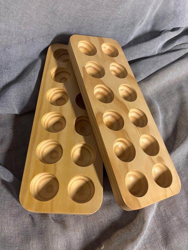 Houten rekje voor eieren, Ophalen of Verzenden