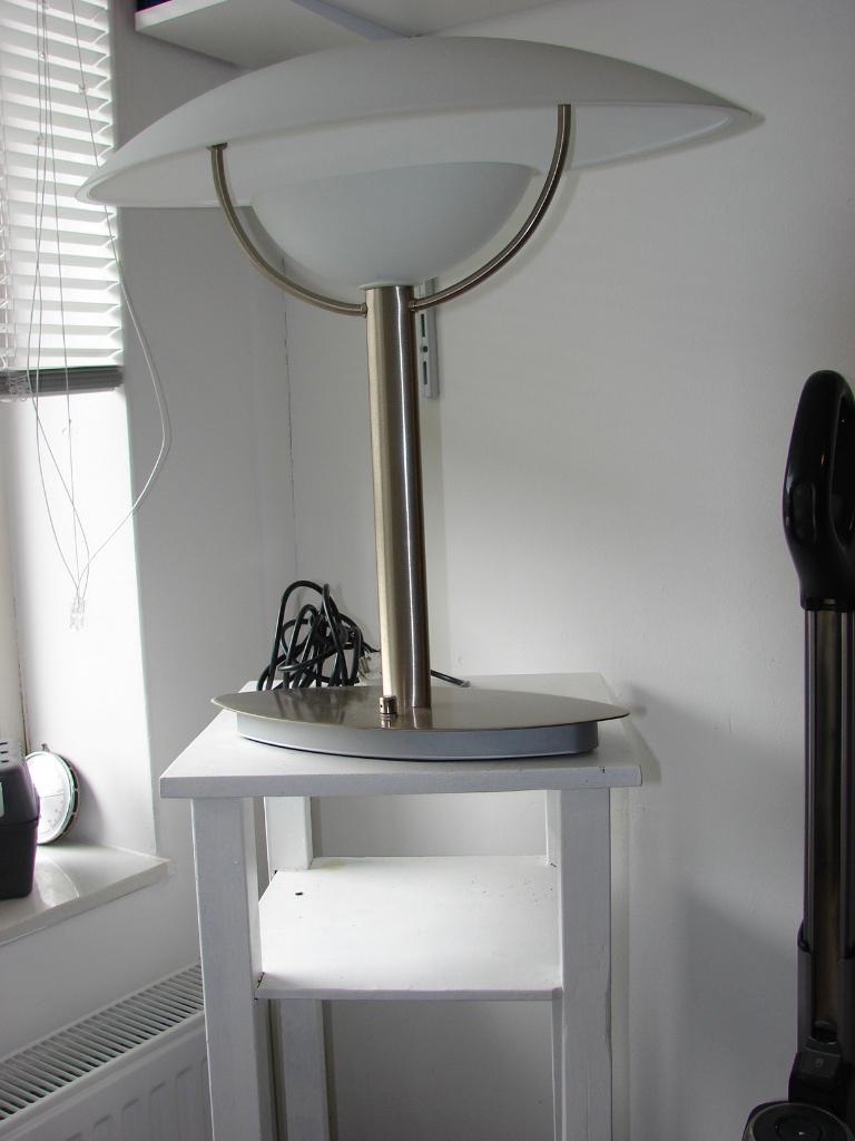 DESIGN LAMP, Ophalen of Verzenden, Zo goed als nieuw, Glas, Minder dan 50 cm