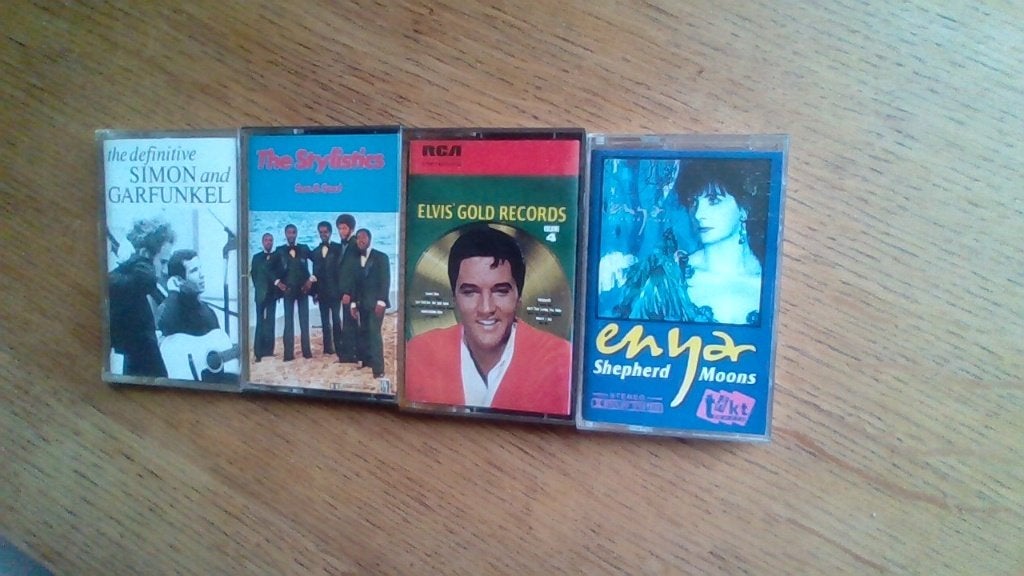 4 cassettebandjes, Cd's en Dvd's, 2 t/m 25 bandjes, Ophalen of Verzenden, Zo goed als nieuw, Origineel