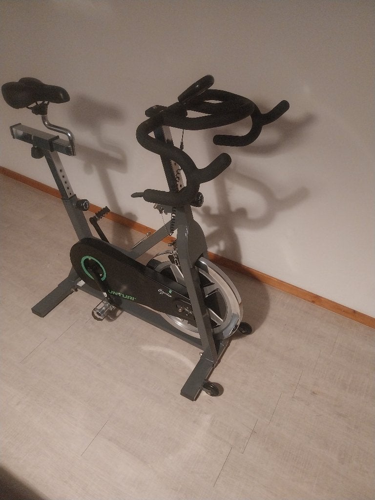 Tunturi Cardio Fit Spinning bike S30, Ophalen, Buik, Spinningfiets, Zo goed als nieuw