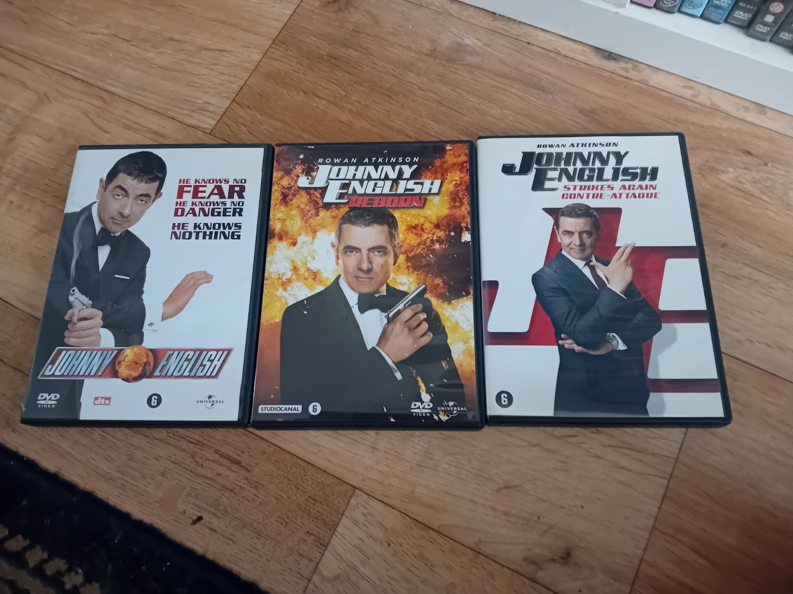 Johnny English DVD Trilogie - Actiekomedie Collectie, Nederlands, Ophalen of Verzenden, Zo goed als nieuw, Vanaf 6 jaar