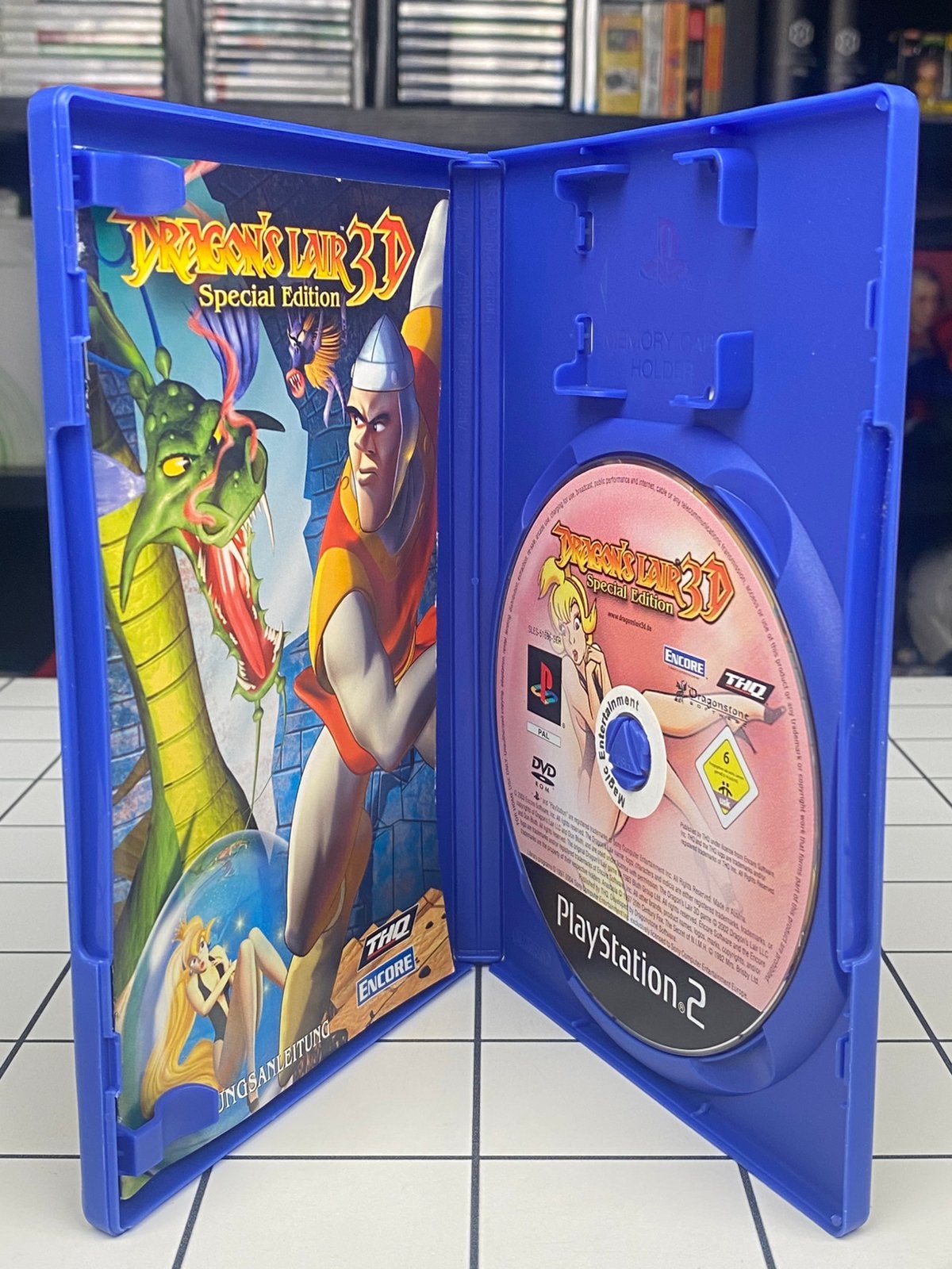 Dragon’s Lair 3D Special Edition - PS2 PlayStation 2 Game, Spelcomputers en Games, THQ, 1 speler, Ophalen of Verzenden, Zo goed als nieuw