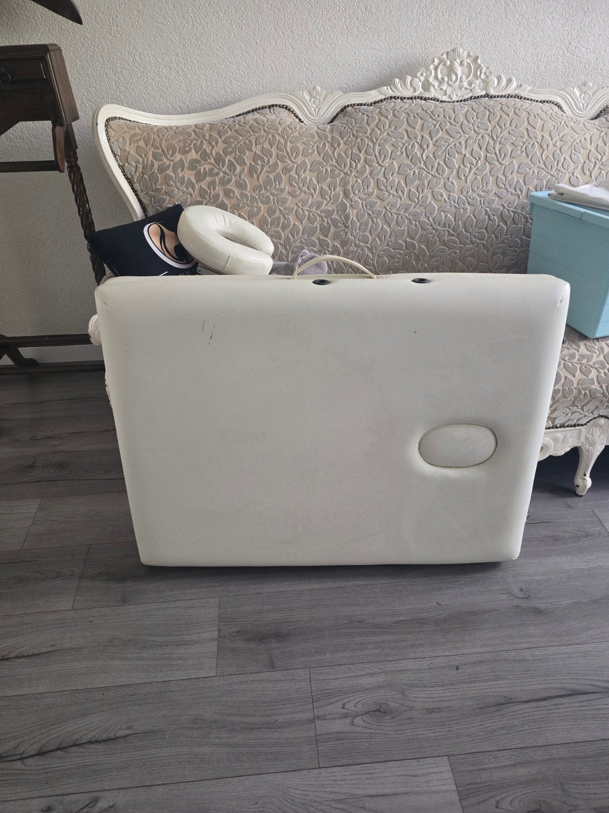 Massage tafel met draagtas, Ophalen