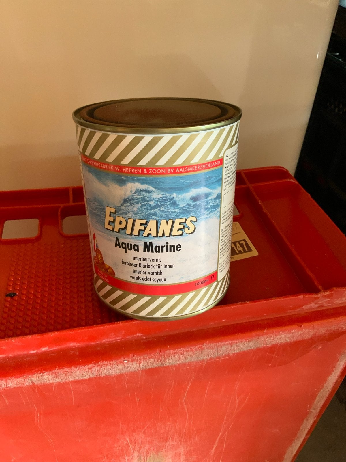 Epifanes Aqua Marine Interieurvernis 1000ml, Ophalen, Nieuw