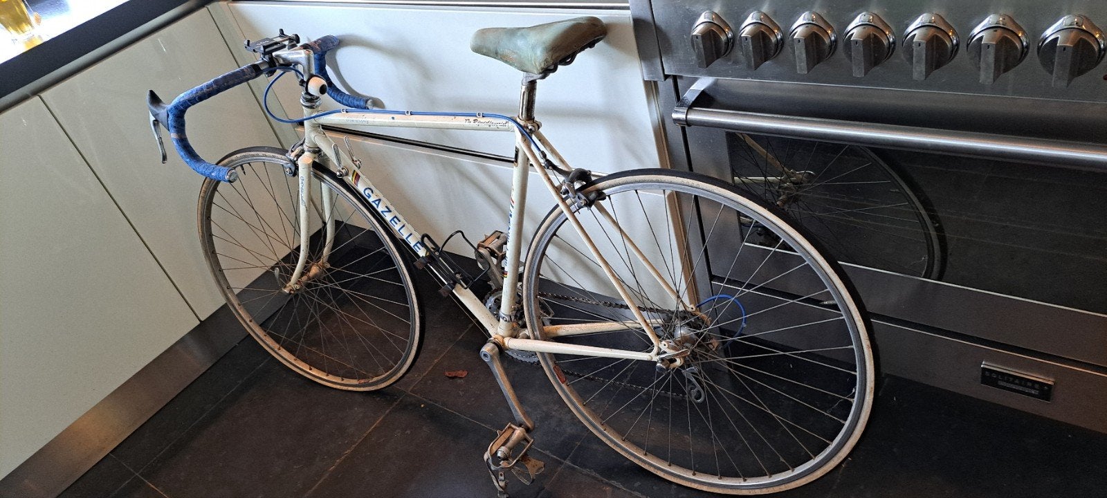 Gazelle Dames Racefiets Jaren '80 - Gereviseerd, Fietsen en Brommers, Ophalen, Velgrem, Versnellingen, Gazelle