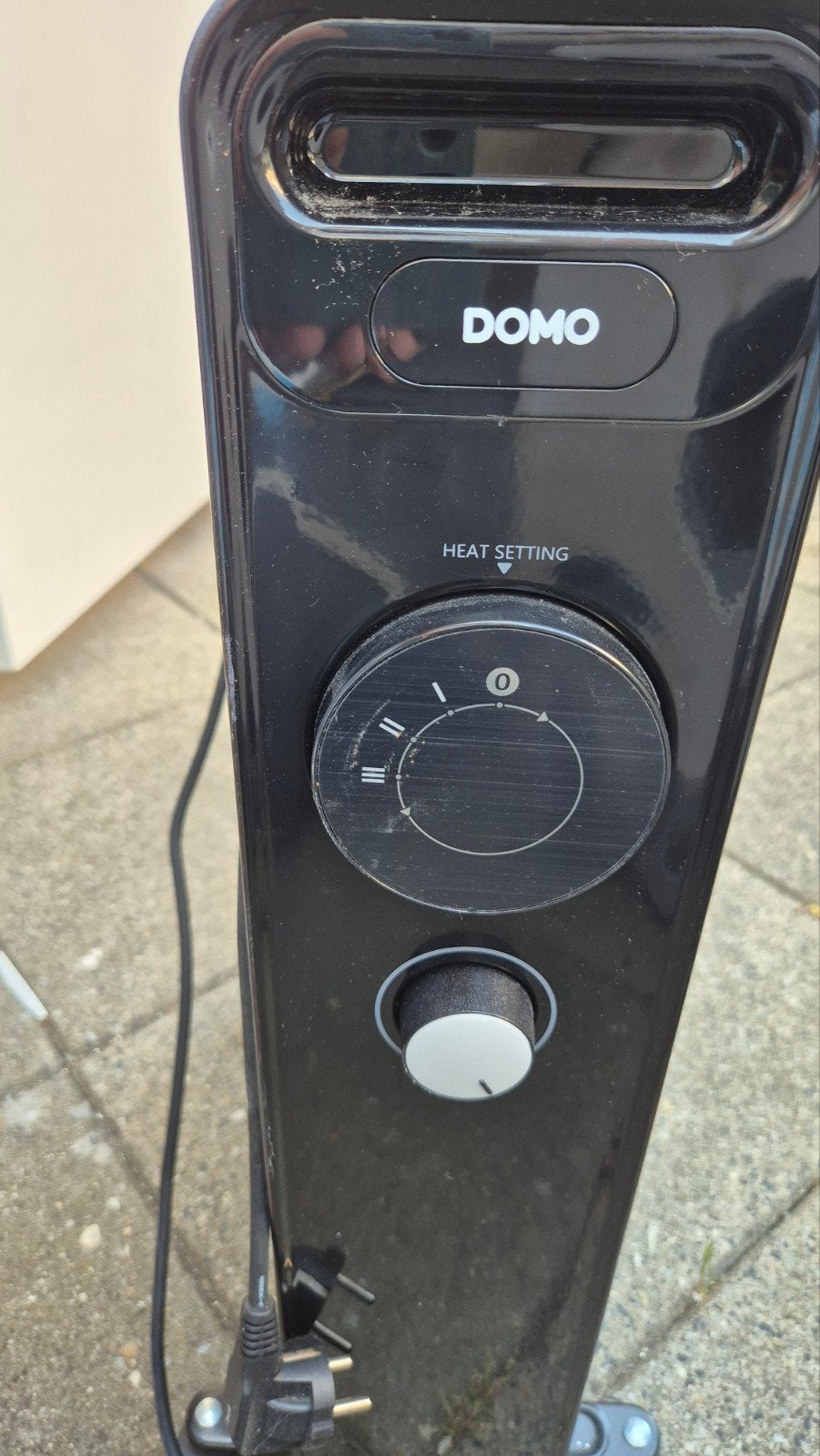Domo Oliegevulde Radiator - Zwart, Zo goed als nieuw, Ophalen, Radiator, Minder dan 60 cm, Zo goed als nieuw