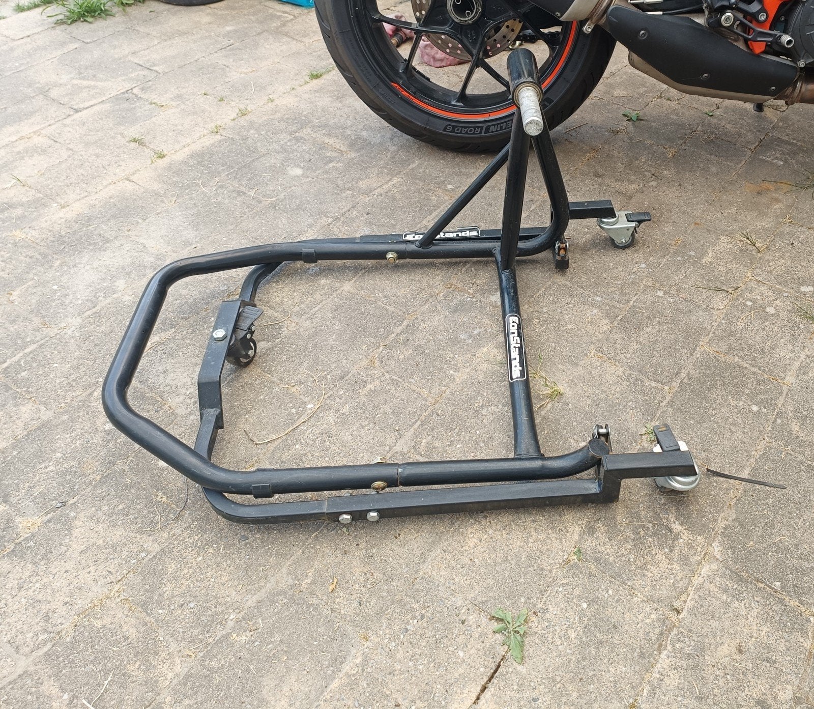 Paddock voor KTM 1290/1390 (aanpasbaar voor andere merken), Motoren, Accessoires | Overige, Gebruikt, Ophalen