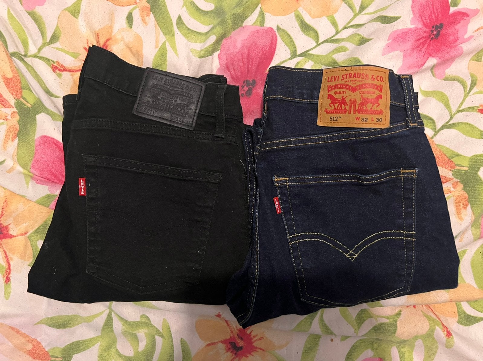Levi's Jeans - Heren - W32 L30 - 2 items, Ophalen of Verzenden, Zo goed als nieuw, Blauw, W32 (confectie 46) of kleiner