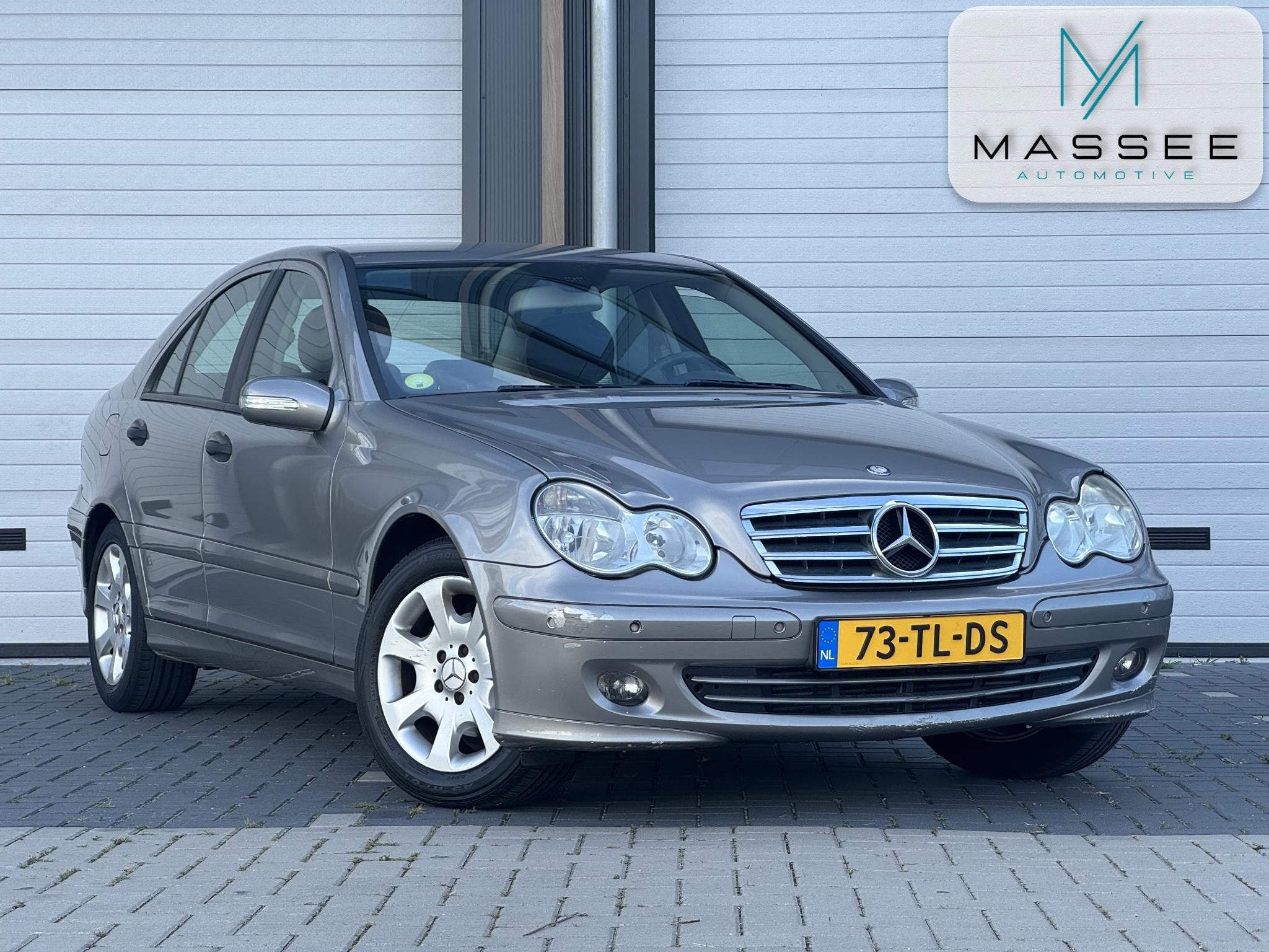 Mercedes-Benz C-klasse 180 K. Classic AIRCO | ORG NL | AUTOM, Automaat, Gebruikt, 1796 cc, Origineel Nederlands