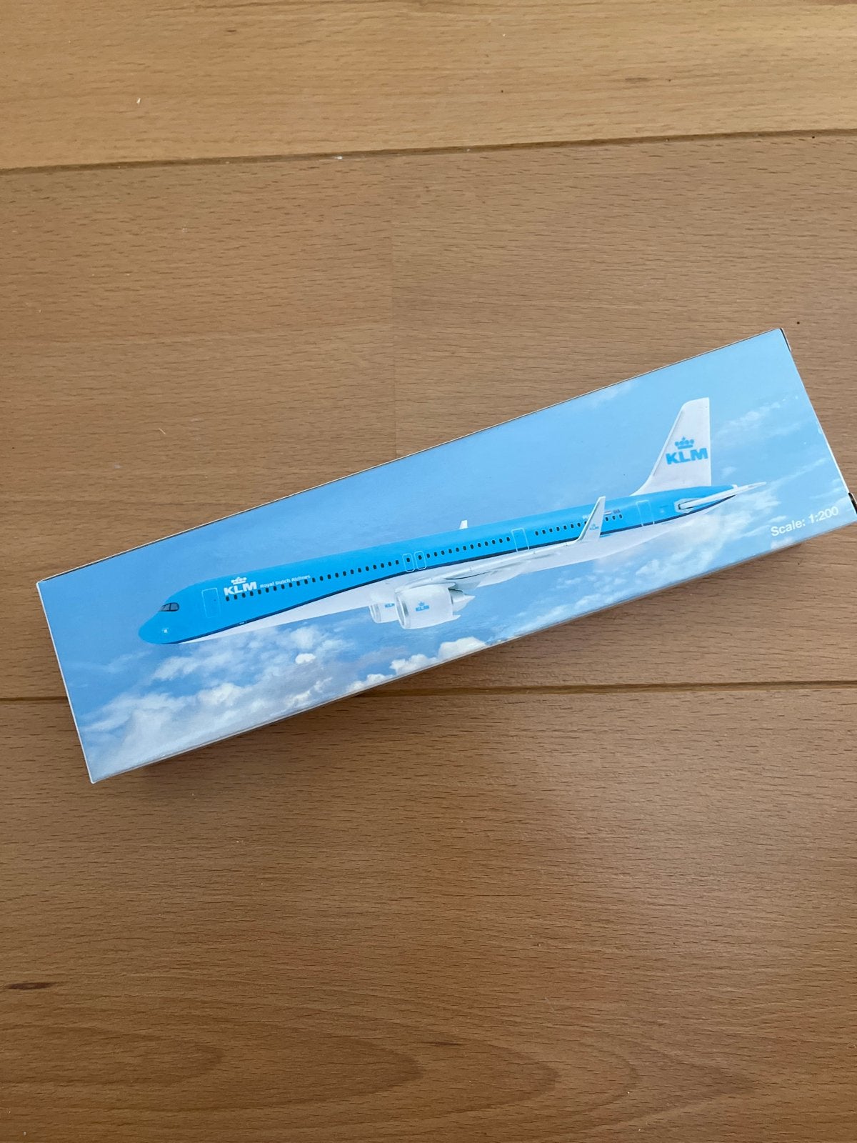 KLM Airbus A321neo Schaalmodel 1:200, 1:200 of kleiner, Nieuw, Vliegtuig, Ophalen