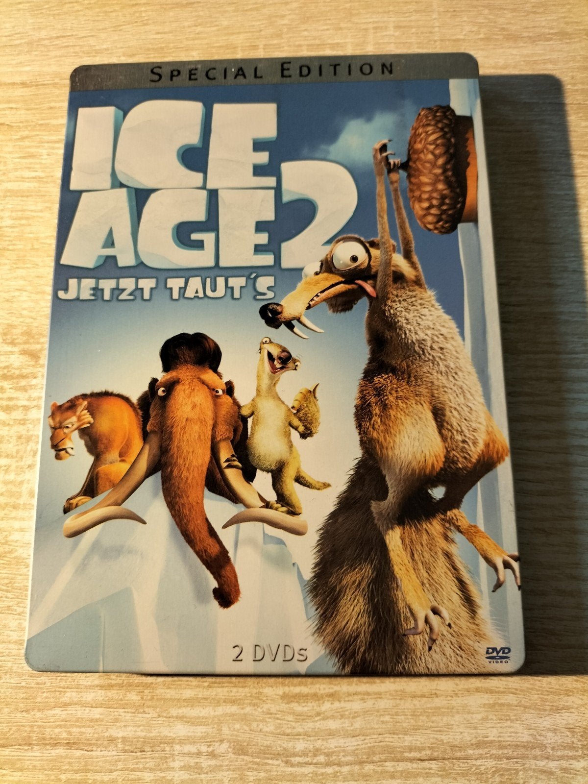 Ice Age 2 2 disc steelbook(geen Nederlandse ondertiteling), Ophalen of Verzenden