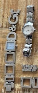 Horloge verzameling van D&G, DKNY, Relic., Ophalen of Verzenden, Gebruikt, Overige materialen, Overige merken