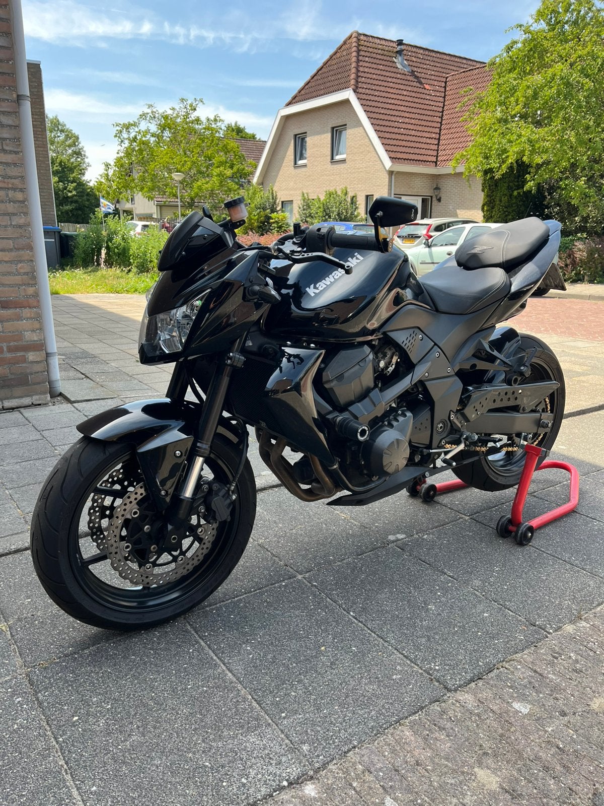 Kawasaki z750 black, Particulier, Naked bike