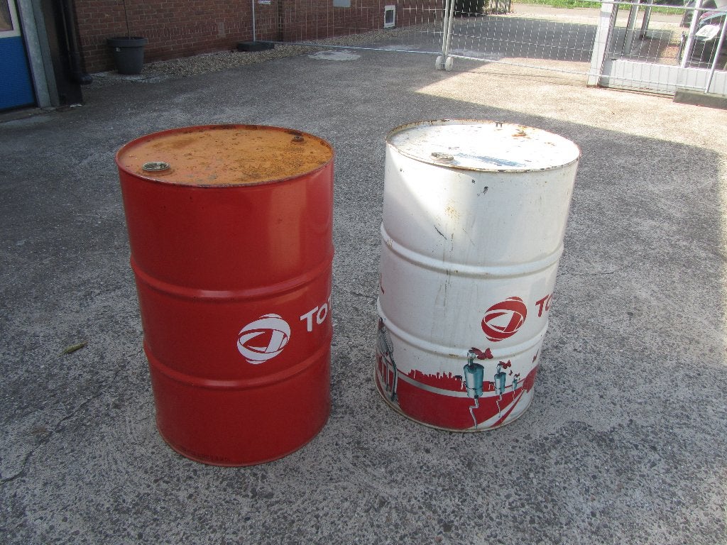 200 liter vaten  2x, Tuin en Terras, Ophalen, Gebruikt