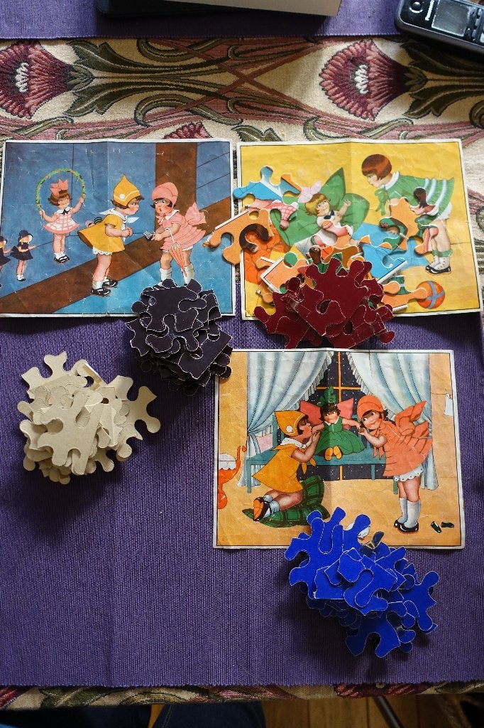 antieke legpuzzels, Antiek en Kunst, Ophalen of Verzenden