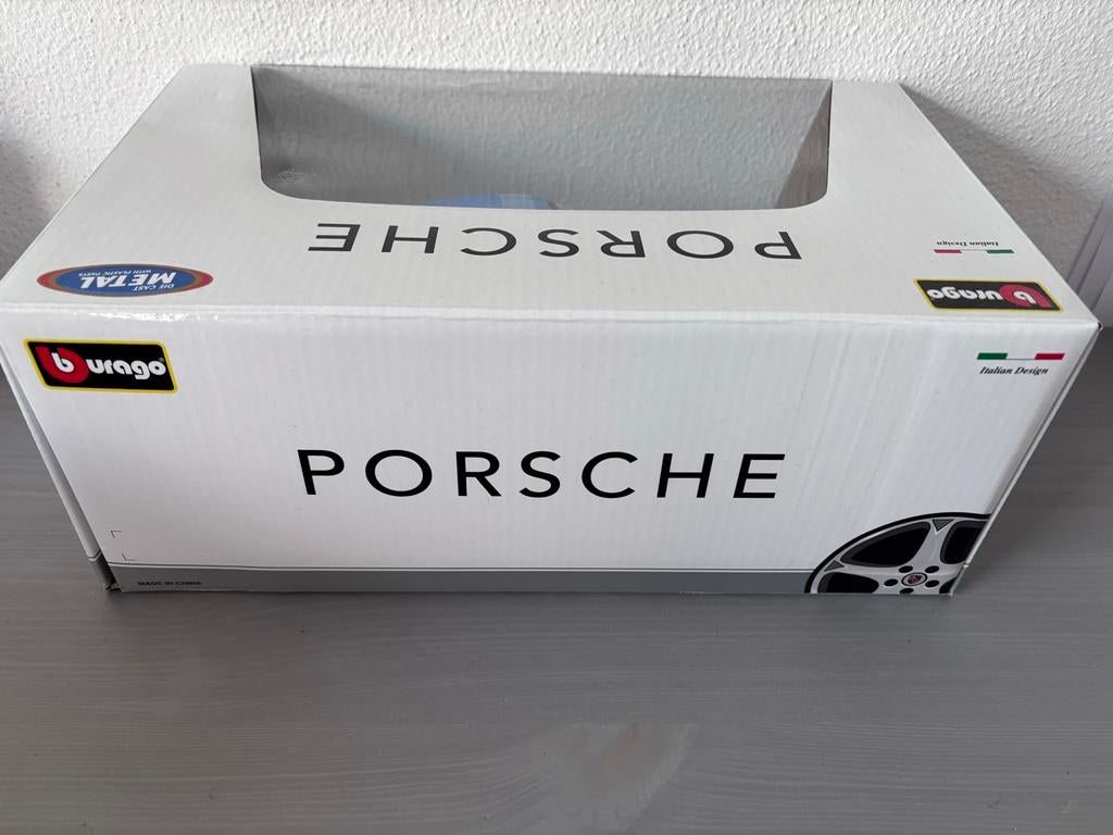 Modelauto Porsche 911 GT3 RS 4.0 2012 Limited 1:18 blauw, Ophalen of Verzenden, Nieuw, Auto, Bburago