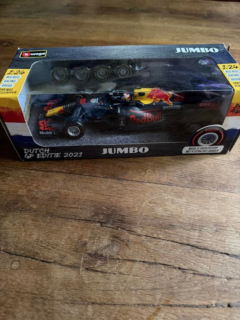 Bburago Red Bull Racing RB16B Max Verstappen Dutch GP 2021, Hobby en Vrije tijd, Modelauto's | 1:43, Ophalen of Verzenden, Nieuw