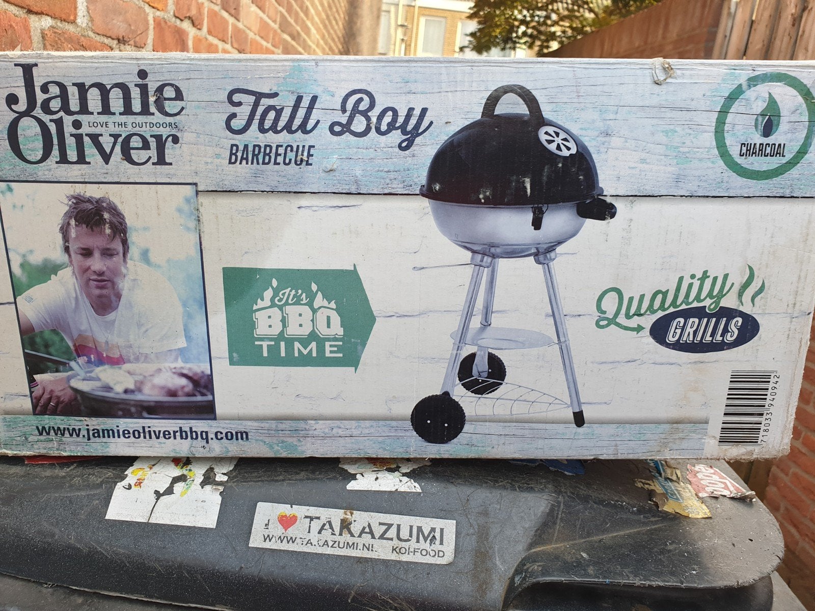 Jamie Oliver Tall Boy Barbecue - Nieuw in doos!, Tuin en Terras, Gasbarbecues, Ophalen, Nieuw, Jamie Oliver