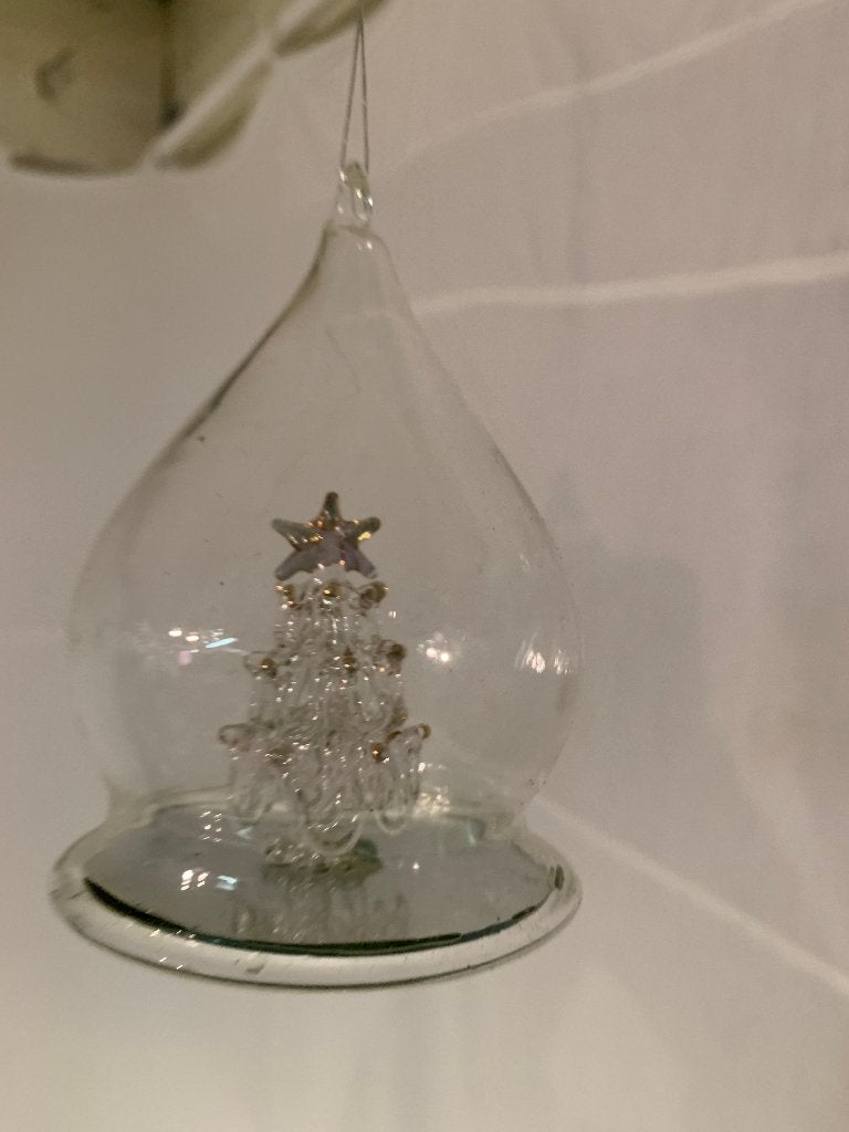 kerstbal met kerstboom erin, Niet bekend, Niet bekend, Nieuw, Ophalen of Verzenden