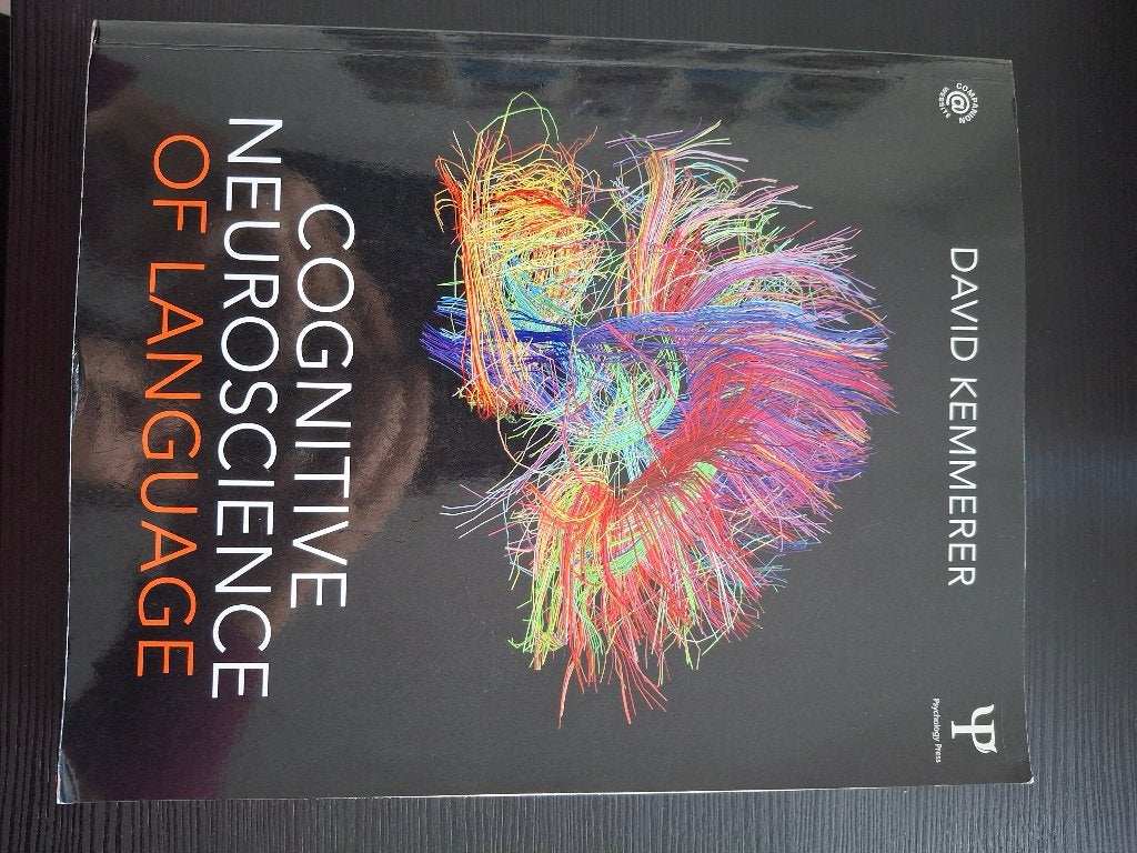 Cognitive neuroscience of language (David Kemmerer) (1st ed), Ophalen, Zo goed als nieuw, Geesteswetenschap