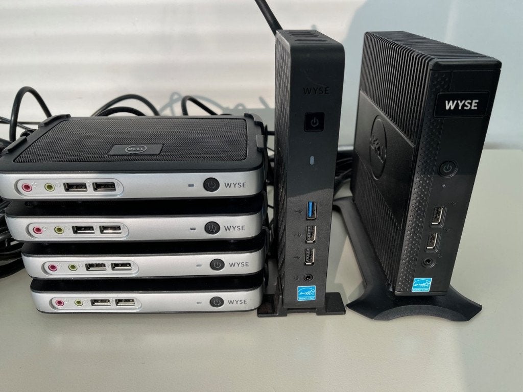 Dell Wyse thinclient diverse types incl. voedingen, Computers en Software, Desktop Pc's, Ophalen of Verzenden, Zo goed als nieuw
