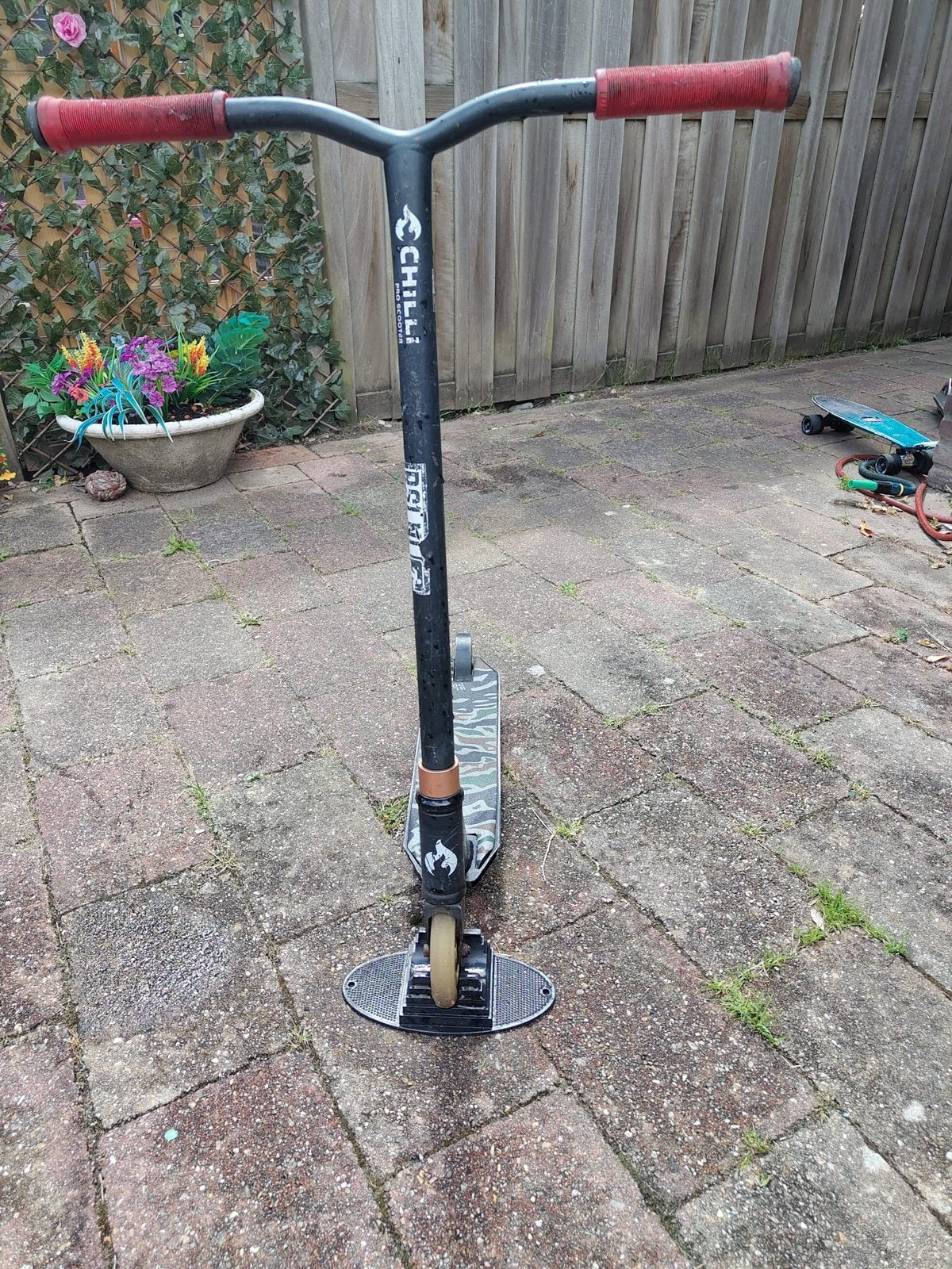 Professionele stunt step, Fietsen en Brommers, Steps, Ophalen, Gebruikt, Gewone step